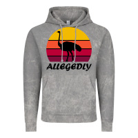 Cloud Rock retro vintage allegedly ostrich Vintage Hoodie - linhVisuals