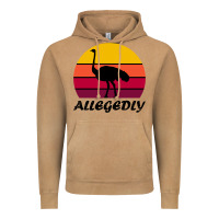 Retro Vintage Allegedly Ostrich Vintage Hoodie | Teevron