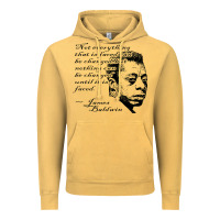 Vintage Mustard james baldwin Vintage Hoodie - linhVisuals