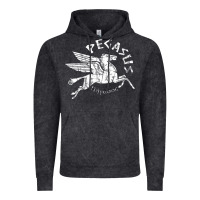 Vintage Black ivory pegasus Vintage Hoodie - linhVisuals