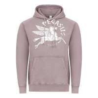 Vintage Zinc ivory pegasus Vintage Hoodie - linhVisuals