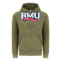 Vintage Olive The robert morris university Vintage Hoodie - linhVisuals