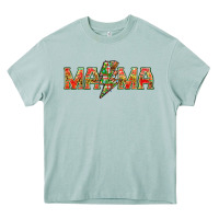 Arona Mama christmas lightning bolt mother's day Heavy Core Tee - HowdyJamesFarm
