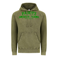 Vintage Olive paddy irish pub Vintage Hoodie - linhVisuals