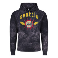 Cloud Black seattle pilots baseball vintage Vintage Hoodie - linhVisuals