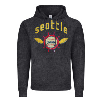 Vintage Black seattle pilots baseball vintage Vintage Hoodie - linhVisuals