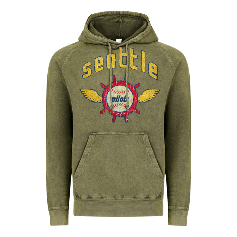Seattle Pilots Baseball Vintage Vintage Hoodie by linhVisuals | Teevron