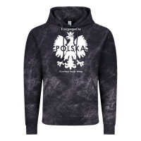 Cloud Black poland rzeczpospolita polska polish eagle symbol Vintage Hoodie - linhVisuals
