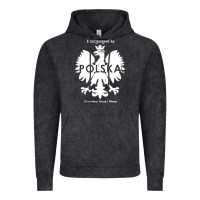 Vintage Black poland rzeczpospolita polska polish eagle symbol Vintage Hoodie - linhVisuals