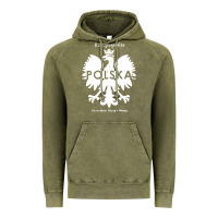 Vintage Olive poland rzeczpospolita polska polish eagle symbol Vintage Hoodie - linhVisuals