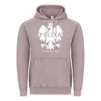 Vintage Zinc poland rzeczpospolita polska polish eagle symbol Vintage Hoodie - linhVisuals
