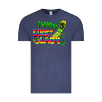 Vintage Denim Hey lucky lady flip phone Vintage Tee - FaDigitalArtStudio