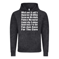 Vintage Black fun office tv show Vintage Hoodie - linhVisuals