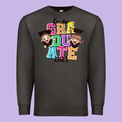 Kinder Graduate 2023 Premium Sweatshirt Designed By Ranaportraitstore