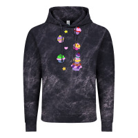 Cloud Black cupcakes! Vintage Hoodie - linhVisuals