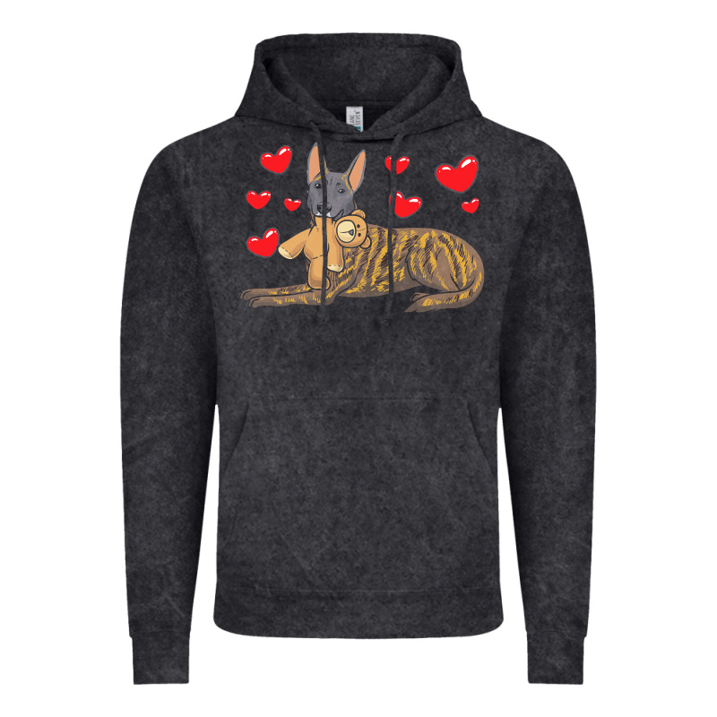 Dutch Shepherd Dog T  Shirt Dutch Shepherd Dog With Stuffed Animal And Vintage Hoodie by linhVisuals | Teevron