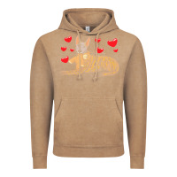Vintage Coffee dutch shepherd dog t  shirt dutch shepherd dog with stuffed animal and Vintage Hoodie - linhVisuals