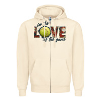 Sandshell softball love of the game Zipper Hoodie - JahusDesignShop