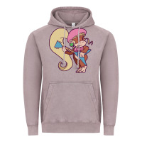 Vintage Zinc cute guitarist dixie kong Vintage Hoodie - linhVisuals