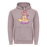 Vintage Zinc cute turtle stack Vintage Hoodie - linhVisuals
