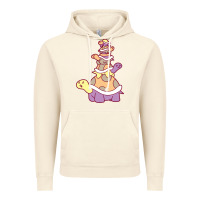 Vintage Artic cute turtle stack Vintage Hoodie - linhVisuals