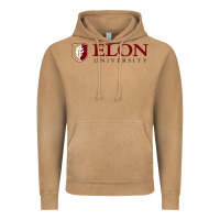 Vintage Camel ELON UNIVERSITY Vintage Hoodie - linhVisuals