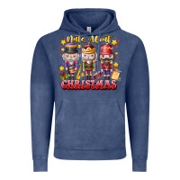 Vintage Denim Nuts About Christmas Vintage Hoodie - CowhideDigitalArt