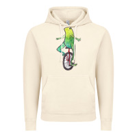 Vintage Artic dat boi watercolor unicycle frog Vintage Hoodie - linhVisuals