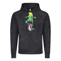 Vintage Black dat boi watercolor unicycle frog Vintage Hoodie - linhVisuals