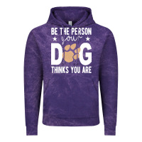 Cloud Purple be the person your dog thinks you are t  shirt be the person your dog Vintage Hoodie - linhVisuals