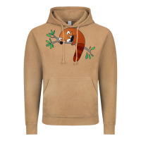 Vintage Camel red panda sleeping Vintage Hoodie - linhVisuals