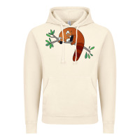 Vintage Artic red panda sleeping Vintage Hoodie - linhVisuals