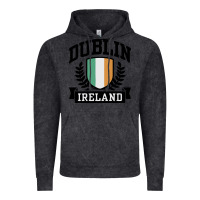 Vintage Black dublin ireland Vintage Hoodie - linhVisuals