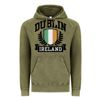 Vintage Olive dublin ireland Vintage Hoodie - linhVisuals