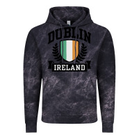 Cloud Black dublin ireland Vintage Hoodie - linhVisuals