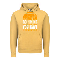 Vintage Mustard hiking t  shirt go hiking Vintage Hoodie - linhVisuals