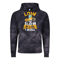 Cloud Black asphalt paving operator quote low and slow is how i roll t shirt Vintage Hoodie - linhVisuals