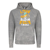 Cloud Rock asphalt paving operator quote low and slow is how i roll t shirt Vintage Hoodie - linhVisuals