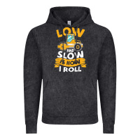 Vintage Black asphalt paving operator quote low and slow is how i roll t shirt Vintage Hoodie - linhVisuals