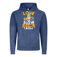 Vintage Denim asphalt paving operator quote low and slow is how i roll t shirt Vintage Hoodie - linhVisuals