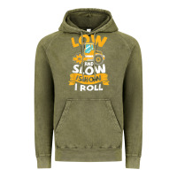 Vintage Olive asphalt paving operator quote low and slow is how i roll t shirt Vintage Hoodie - linhVisuals
