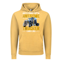 Vintage Mustard awesome trucker big rig semi trailer truck driver gift men tank top Vintage Hoodie - linhVisuals