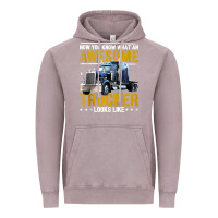Vintage Zinc awesome trucker big rig semi trailer truck driver gift men tank top Vintage Hoodie - linhVisuals
