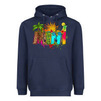 Navy summer mini Heavyweight Hoodie - RanaPortraitStore