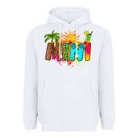 White summer mini Heavyweight Hoodie - RanaPortraitStore