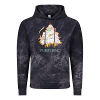 Cloud Black purity ring müsïc Vintage Hoodie - linhVisuals