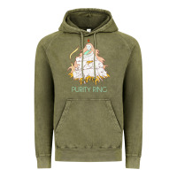 Vintage Olive purity ring müsïc Vintage Hoodie - linhVisuals