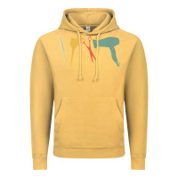 Vintage Mustard barber vintage hairdresser hairstylist cosmetologist t shirt Vintage Hoodie - linhVisuals