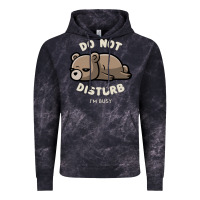Cloud Black do not disturb i'm busy funny lazy gift Vintage Hoodie - linhVisuals