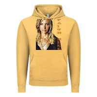 Vintage Mustard faith hill Vintage Hoodie - linhVisuals